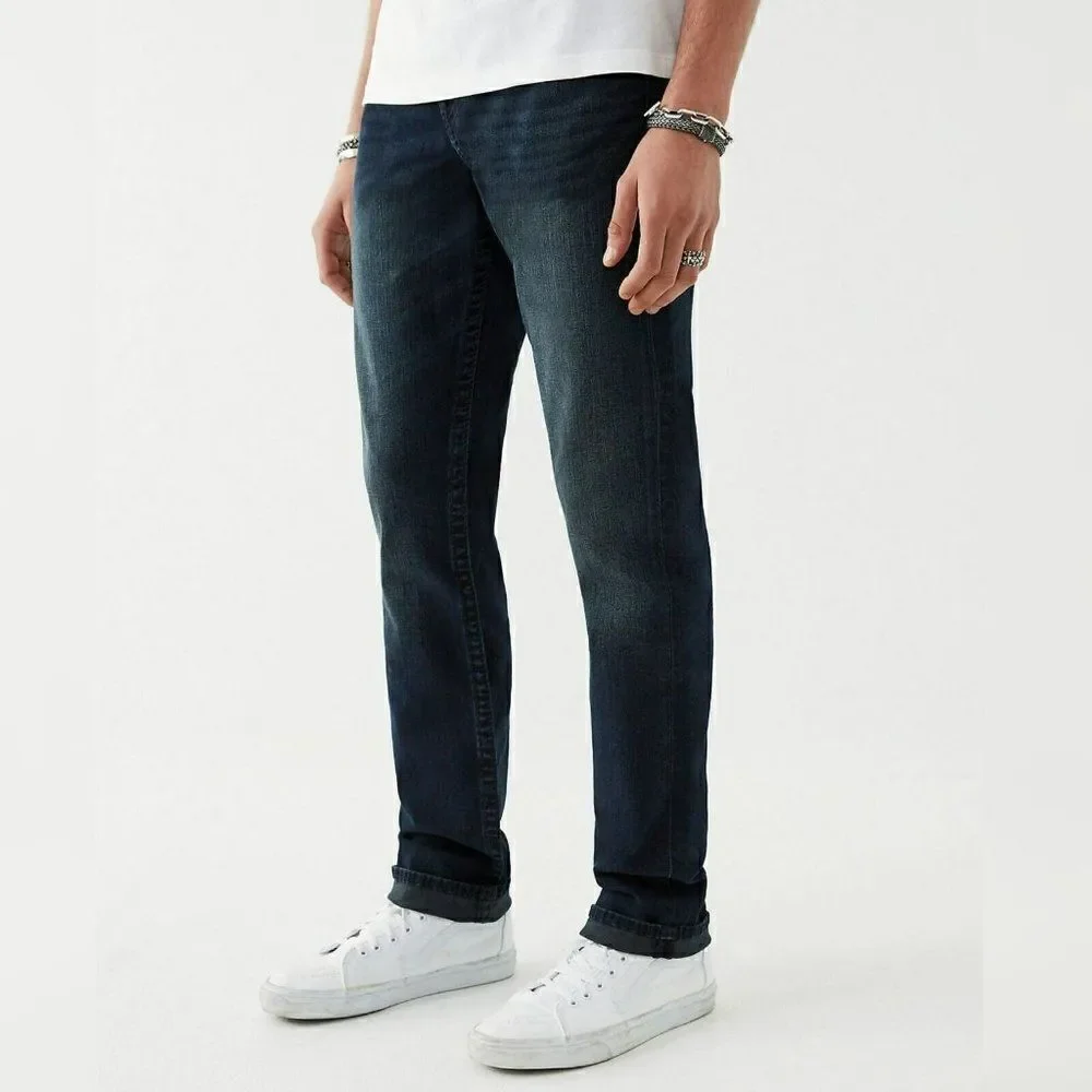 True Religion W38 x 32 Men's Geno Big T Slim Fit ‎ Jeans - Last Call